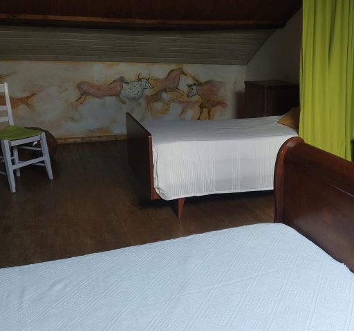 Chambre 2 lits Le Figuier